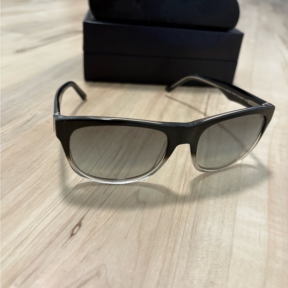 Prada Black and Gray Sunglasses - Picture 1 of 5